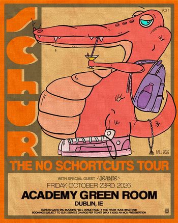 Rico Nasty - The No Schortcuts Tour Rico Nasty, JEANIE at Academy Green Room on 23 October 2026 gig poster