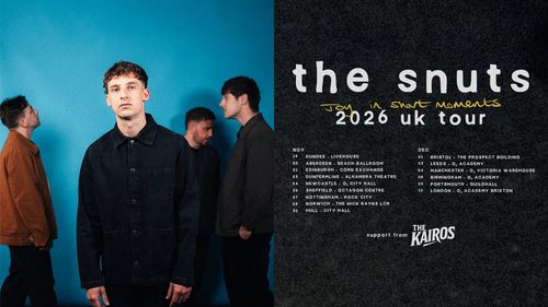 the snuts joy in short moments 2026 uk tour The Snuts november 2026 to december 2026 tour poster
