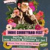 INDIE COURTYARD FEST Do Nothing, Darles Chickens (aka Declan McKenna) gig poster