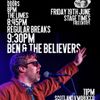 BEN & THE BELIEVERS gig poster