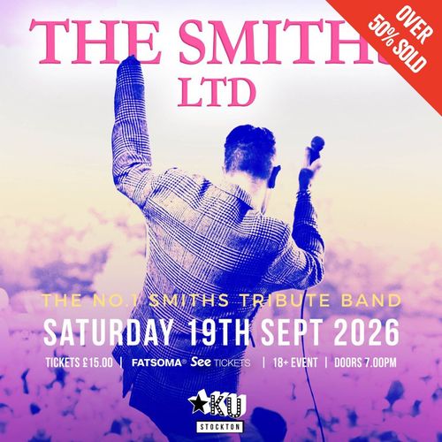 THE SMITHS LTD at KU on 19 September 2026 gig poster