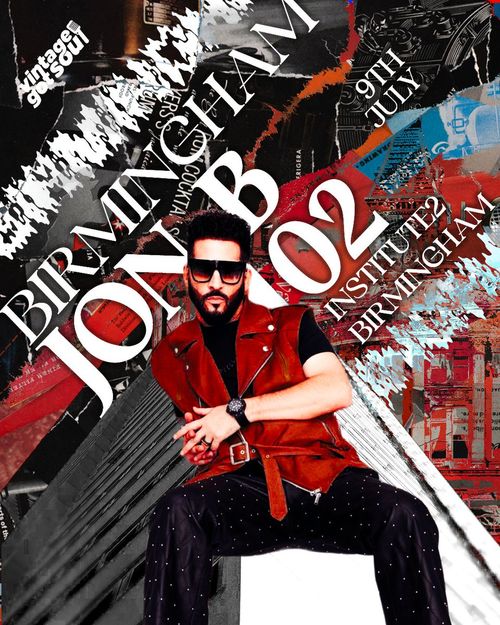 JON B John B at O2 Institute on 9 July 2026 gig poster