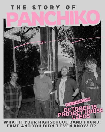 THE STORY OF PANCHIKO Panchiko at Project House on 15 October 2026 gig poster