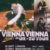 VIENNA VIENNA Live! IN UK + EU TOUR Vienna Vienna gig poster