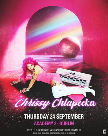 Chrissy Chlapecka at Academy 2 on 24 September 2026 gig poster