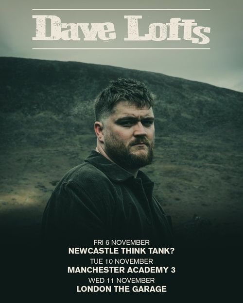Dave Lofts november 2026 tour poster