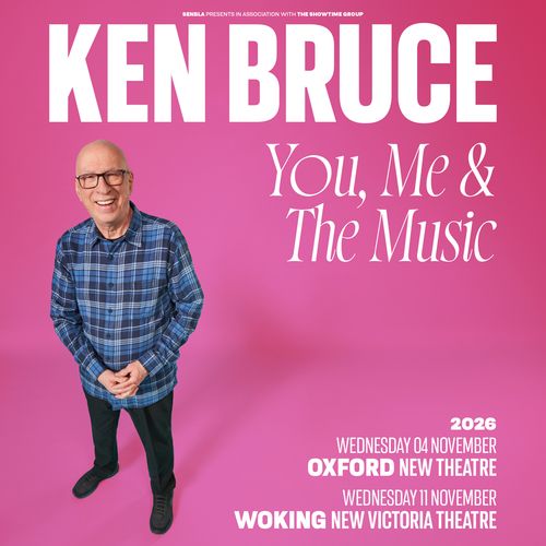 KEN BRUCE You, Me & The Music Ken Bruce november 2026 tour poster