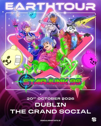 Earthtour STARJUNK 95 Starjunk 95 at The Grand Social on 20 October 2026 gig poster