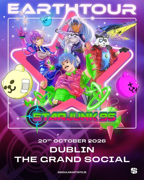 Earthtour STARJUNK 95 Starjunk 95 at The Grand Social on 20 October 2026 gig poster