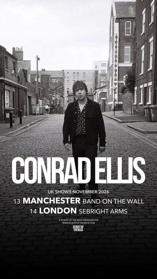 CONRAD ELLIS november 2026 tour poster