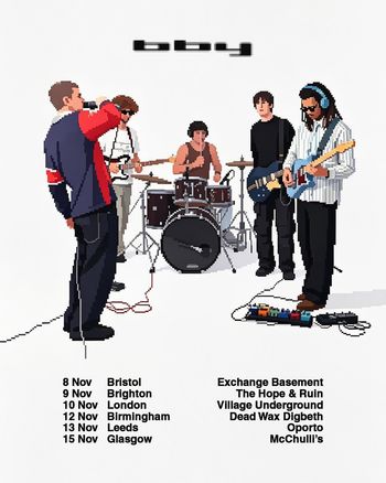 bbv at Dead Wax Digbeth on 12 November 2026 gig poster