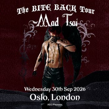 Mad Tsat - The BITE BACK Tour Mad Tsat at Oslo on 30 September 2026 gig poster