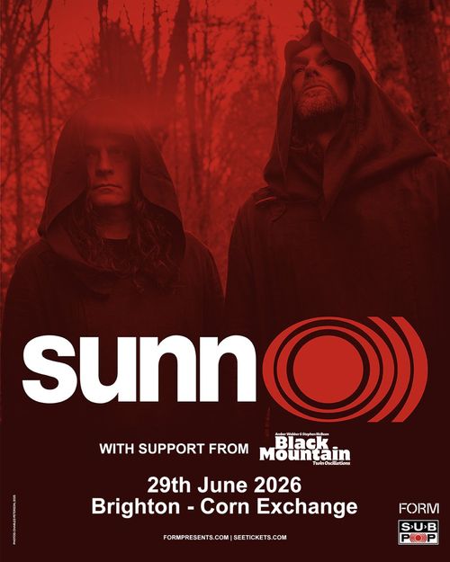 sunn Sunn ■]]], Black Mountain at Corn Exchange on 29 June 2026 gig poster