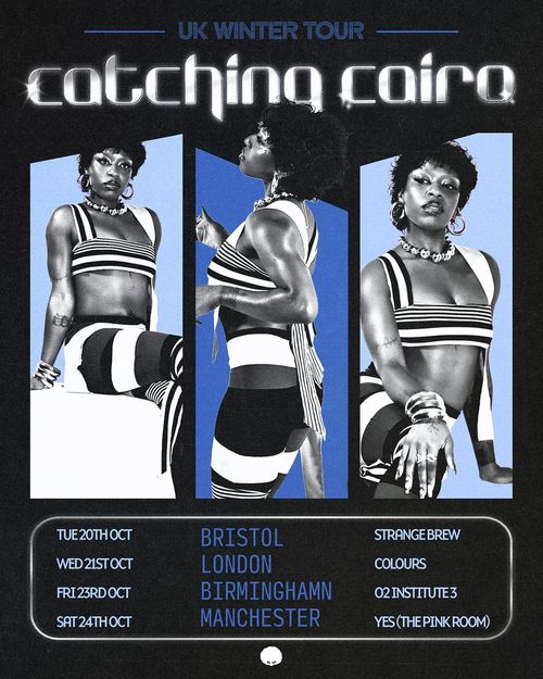 Catching Cairo - UK Winter Tour Catching Cairo october 2026 tour poster