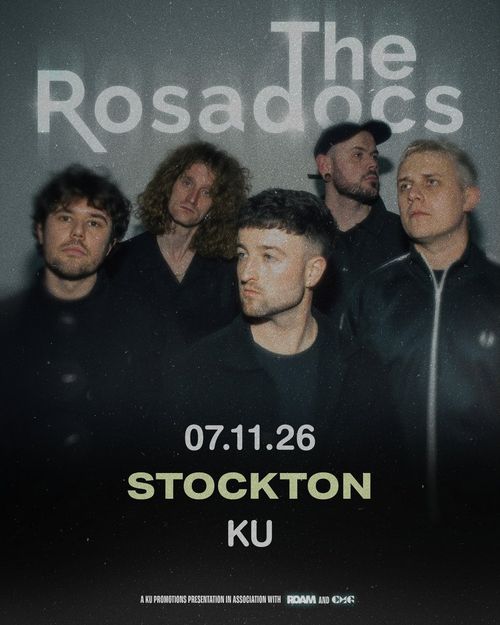 The Rosadocs at KU on 7 November 2026 gig poster