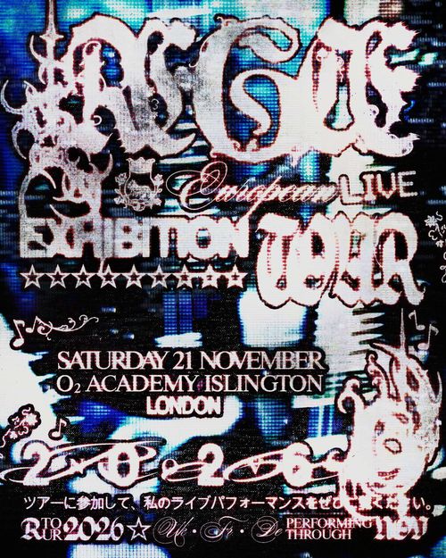 RGG - European Live Exhibition Tour RGG at O2 Academy Islington on 21 November 2026 gig poster