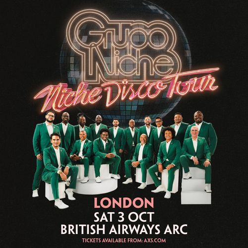 Grupo Niche Niche Disco Tour Grupo Niche at British Airways ARC on 3 October 2026 gig poster