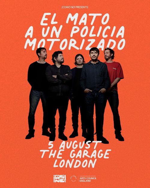 EL MATO A UN POLICIA MOTORIZADO at The Garage on 5 August 2026 gig poster