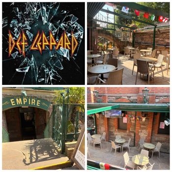 Def Leppard at The Belfast Empire on 26 June 2026 gig poster