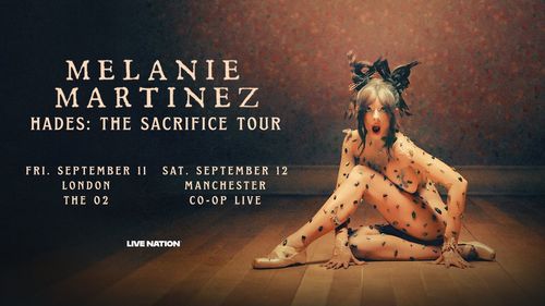 Melanie Martinez - Hades: The Sacrifice Tour Melanie Martinez september 2026 tour poster