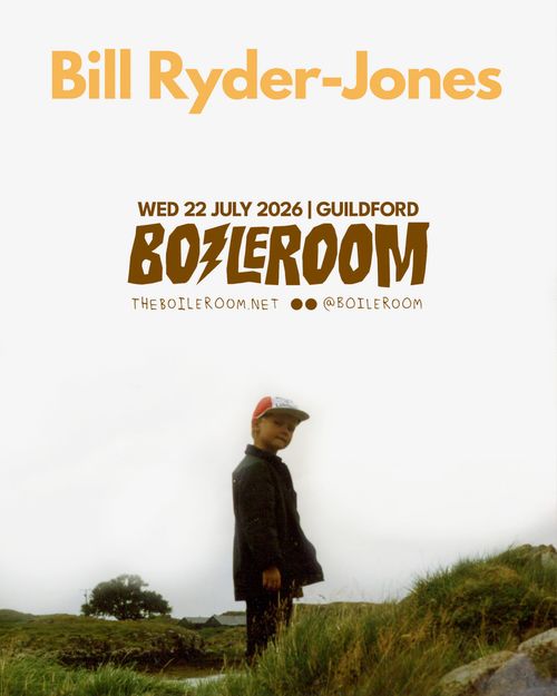 Bill Ryder-Jones at BOILERROOM on 22 July 2026 gig poster
