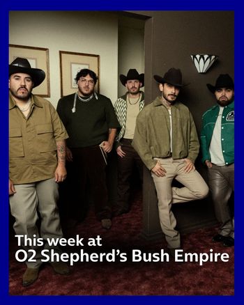This week at O2 Shepherd’s Bush Empire Unknown Artist at O2 Shepherd’s Bush Empire on 29 June 2026 gig poster
