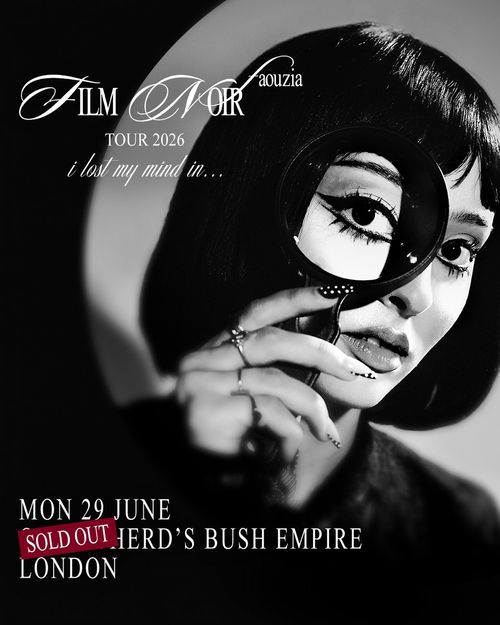 FILM NOIR - Fauzia Tour 2026 FAUZIA at Shepherd's Bush Empire on 29 June 2026 gig poster