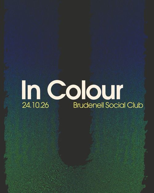 In Colour at Brudenell Social Club on 24 October 2026 gig poster