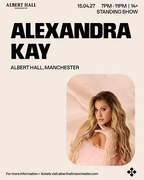 ALEXANDRA KAY at ALBERT HALL on 15 April 2027 gig poster
