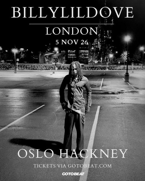 BILLYLILDOVE at OSLO HACKNEY on 5 November 2026 gig poster