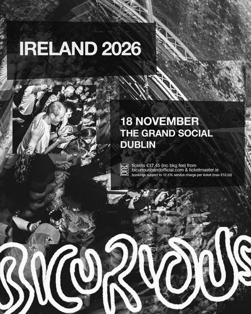 BICURIOUS at THE GRAND SOCIAL on 18 November 2026 gig poster
