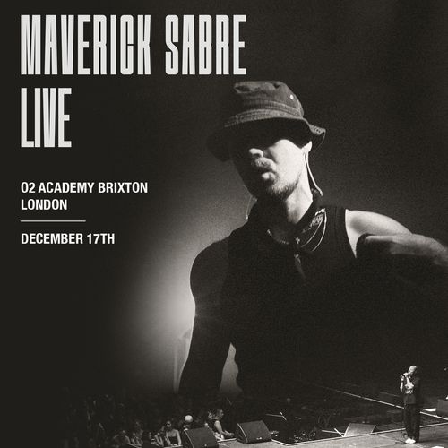 MAVERICK SABRE LIVE Maverick Sabre at 02 Academy Brixton on 17 December 2026 gig poster
