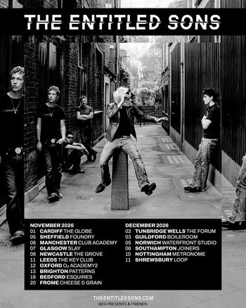 The Entitled Sons at Loop on 11 December 2026 gig poster