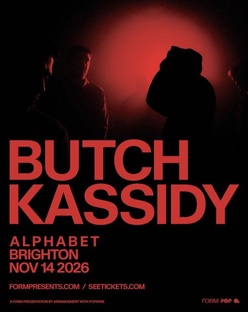 BUTCH KASSIDY at Alphabet on 14 November 2026 gig poster
