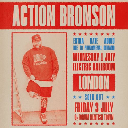 ACTION BRONSON july 2026 tour poster