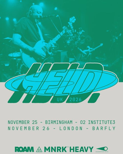 HEID UK 2026 HEID november 2026 tour poster