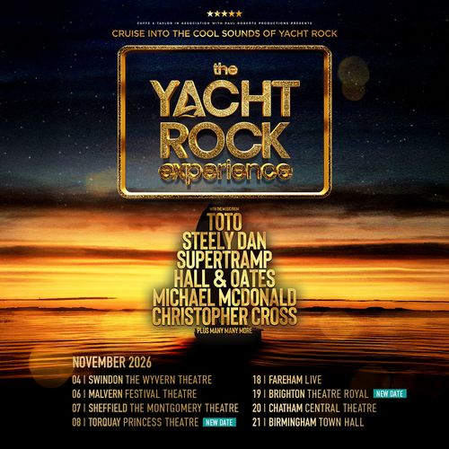 The Yacht Rock Experience november 2026 tour poster