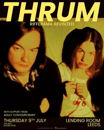 THRUM - RIFFERAMA REVISITED Thrum, ADULT CONTEMPORARY at LENDING ROOM on 9 July 2026 gig poster