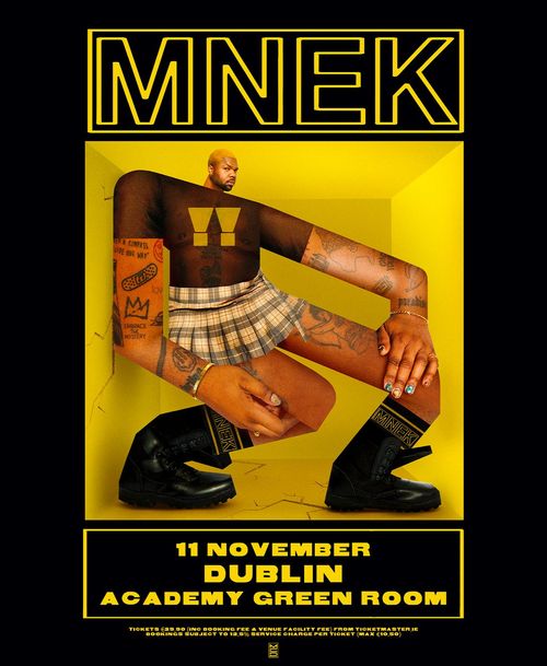 MNEK at Academy Green Room on 11 November 2026 gig poster