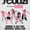 J'CUUZI with support from KIOSK Kiosk, J'cuuzi gig poster