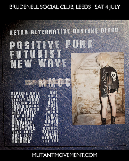 RETRO ALTERNATIVE DAYTIME DISCO MMCC at Brudenell Social Club on 4 July 2026 gig poster