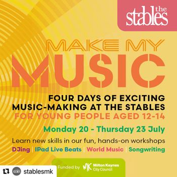 MAKE MY MUSIC DJing, Songwriting, World Music, IPad Live Beats july 2026 tour poster