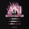 AFI Summer 2026 Tour AFI gig poster