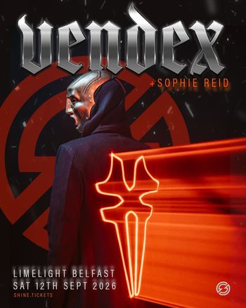 vendex + Sophie Reid Sophie Reid, Vendex at Limelight on 12 September 2026 gig poster