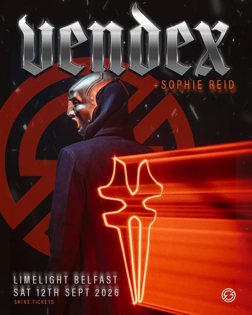 vendex + Sophie Reid Sophie Reid, Vendex at Limelight on 12 September 2026 gig poster