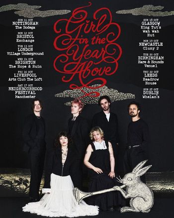 Girl in the Year Above at Arts Club The Loft on 16 October 2026 gig poster