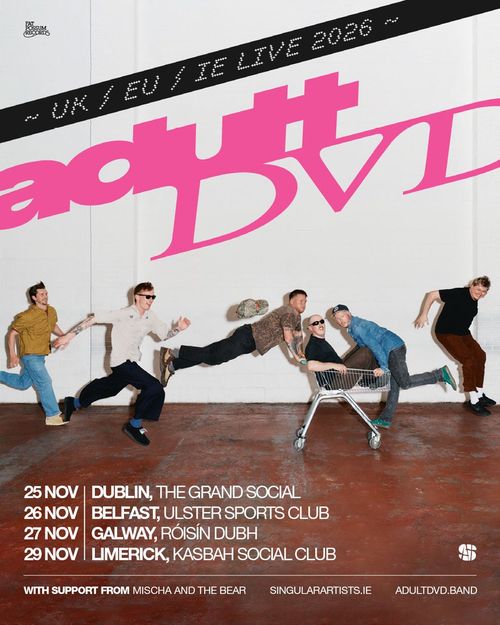 Adult Dvd - UK / EU / IE Live 2026 Adult DVD november 2026 tour poster