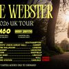 JAMIE WEBSTER 2026 UK TOUR Jamie Webster gig poster
