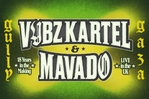 VYBZ KARTEL & MAVADO Mavado, Vybz Kartel at Gaza on 7 July 2026 gig poster