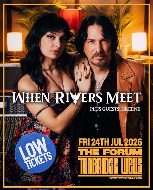 When Rivers Meet Greene at The Forum on 24 July 2026 gig poster